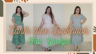 Earth Tones Inspired Lookbook Unboxing & Haul feat. Yesstyle