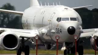 Pouso em Belém Boeing P-8 Poseidon escala técnica para reabastecimento