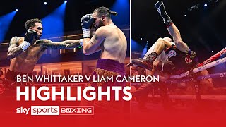 HIGHLIGHTS! | Chaos as Ben Whittaker & Liam Cameron fall out of ring & it results in draw