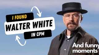 I saw Walter White in car parking multiplayer and funny moments