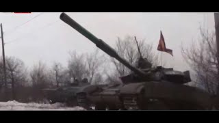 Ополченцы обстреляли блокпост ВСУ 31 01 Донецк Кнутово War in Ukraine