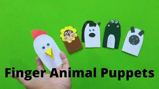 Finger animal puppet by de crafter