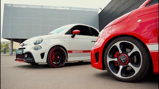 Abarth VS GOLF GTI / Кто быстрее? / Abarth - FIAT за дорого тюнинг от Abarth