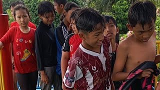 jaga waterboom di fun park vila bogor indah dipadatin anak sekolah seru nya