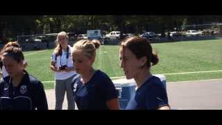 Seattle Reign surprise visit to Z Girls Camp at Starfire