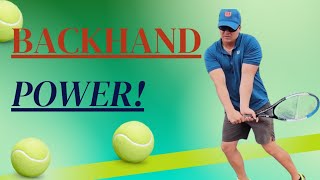 "Unlocking the Double Backhand Secret: Mastering Power, Lag, and Control |