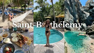 Une journée avec moi à Saint-Barthélemy🏝️vlog | piscine naturelle Petit Cul de Sac, Gyp sea,Le Toiny