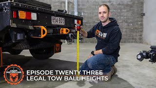 CruisemasterClass - Ep 23. Legal Tow Ball Heights