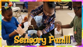 Sensory Fun with the Family |Weekend Family Vlog