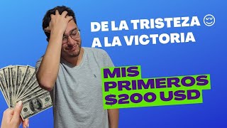 Cómo gané mis primeros $200 USD como afiliado después de 3 años de fracasos y deudas