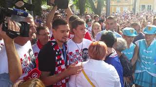 Dejan Lovren docek u Karlovcu4 17.07.2018