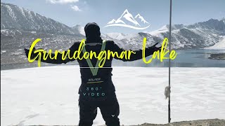 Gurudongmar Lake bike ride 360° video #adventure #gurudongmarlake #sanvi #royalenfield #gt650