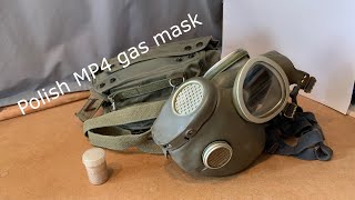 Polish MP4 gas mask