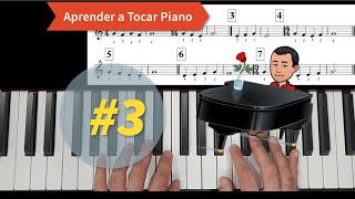 Clase 3 - Ejercicios Mano Derecha - Aprender a tocar Piano