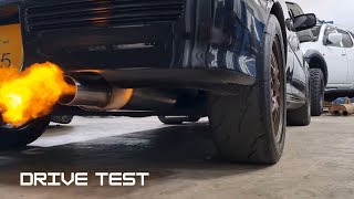 STARLET EP82 3" INCH ACTIVE SPORTS EXHAUST - DRIVE TEST - MILD ANTI LAG | WICKEDEP RACING