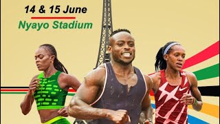 DAY1:OLYMPIC TRIALS 2024 AT NYAYO NATIONAL STADIUM