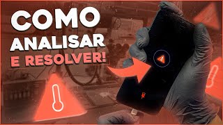 Celular Com Sinal de Superaquecimento Como Analisar e Consertar do Jeito Certo! (Live #122)