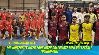 St. Thomas College Pala VS SH College Thevara | MG University Inter Zone IVolleyball Live