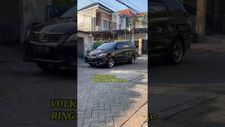 Modifikasi tampilan KIJANG INNOVA 2KD pakai velg racing ring 17 VOLKRAYS TE37 LEBAR 8