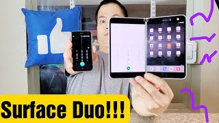 Foldable Tablet / Smartphone - Microsoft Surface Duo Foldable Phone 📞