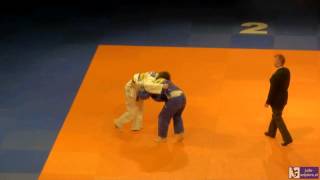 Judo 2014 Dutch Championships: Savelkoul (ZL) - van Boxtel (ZN) [-78kg] bronze