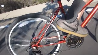 Cheap P.O.S. Quasar Walmart Bike Review