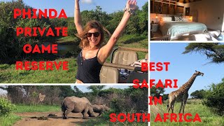 BIG FIVE SAFARI OF A LIFETIME (PHINDA PRIVATE GAME RESERVE, SOUTH AFRICA)