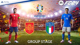 Spagna - Italia ⚽️ EURO 2024 "Fase a Gironi" Match Sim | FC 24