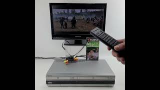 Showcasing The Sony DVD VCR Combo Working! SLV-360P DVD Player VHS Tape Recorder For Sale on eBay!