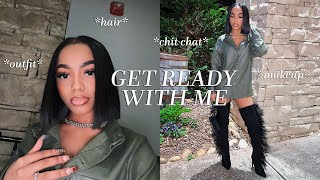 CHIT CHAT GRWM: NEW YEAR GOALS, TRAVEL, PIERCINGS, AND MORE!!