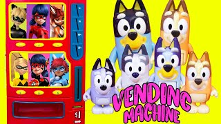 Bluey & Bingo Vending Machine Surprises With Miraculous Ladybug & Heroes