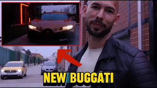 Andrew Tate gets his NEW BUGATTI