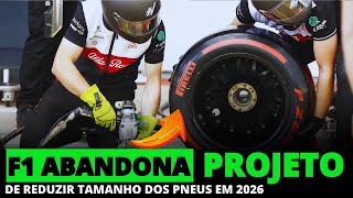 F1 ABANDONA PROJETO DE REDUZIR TAMANHO DOS PNEUS EM 2026 - noticias da f1 hj | RESSACA F1