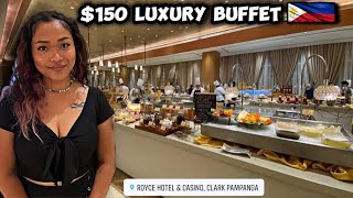 Trying The Philippines NEW 5 Star Luxury Buffet! 🇵🇭 Royce Hotel & Casino, Clark Pampanga