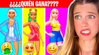 COMPETICIÓN DE OUTFITS DIFÍCIL!! 👗 Noob vs Pro vs Hack en Build a Queen 👑