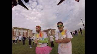 Thanet 5K Colour Run for Pilgrims Hospices. October 2016