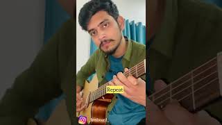 Guitar lesson must try | Guitar Tabs | Shubham Srivastava #riff #guitartutorial #trending