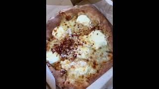 Day 63 Lunch Quattro Cheese Pizza - The Culinary Institute of America New York Campus Vlog