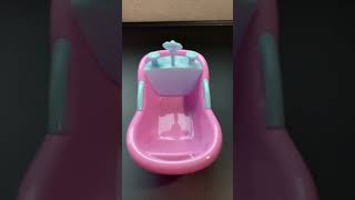 cute pink baby bathtub toy #asmr #shorts #japantoy