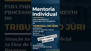 TRIBUNAL DO JÚRI BERNARDO BOLDRINI #direitopenal #oab