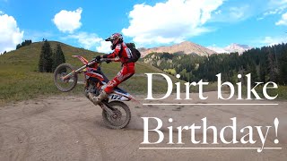 Birthday Party Dirt Bike Trail Riding Colorado!