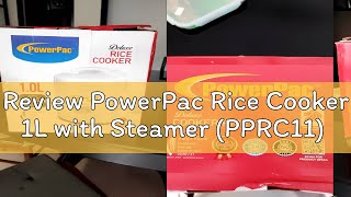 Review PowerPac Rice Cooker 1L with Steamer (PPRC11)