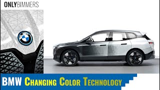 BMW iX Flow - Changing Color Technology with Electric Paint 😱