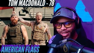 Tom MacDonald Journey #78 | America Flags ft. Adam Calhoun | Stand for the Flag | (Reaction)🔥🔥🔥