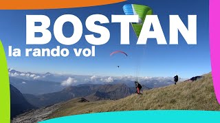 TETE de BOSTAN rando vol  - parapente