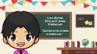 CLASS MEETING VIRTUAL HARI KE 2 : BELAJAR MENCUCI TANGAN DENGAN GEMBIRA