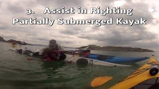 Sea Kayak Rescue Part 3 of 3 Arisaig Scotland June 2012