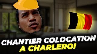 Evolution du chantier pour une colocation à Charleroi (VLOG)