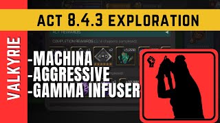 ACT 8.4.3 (Valkyrie) Gamma Infuser , Machina , Aggressive | Marvel Contest of Champions