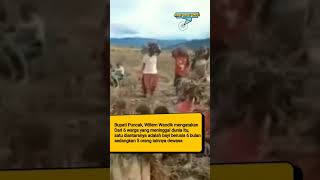 #viral pray for papua, 6 warga meningg*al karena kelaparan akibat kekeringan #papua #kemarau